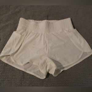 White Athletic Shorts